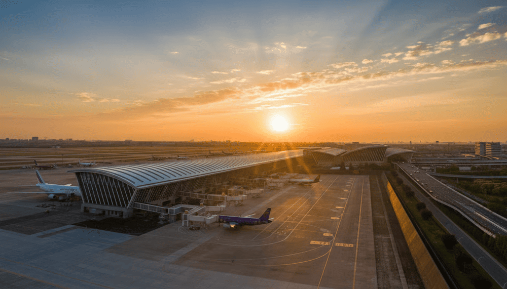 Hàng năm, sân bay có thể tiếp nhận hàng trăm nghìn lượt máy bay cất và hạ cánh
