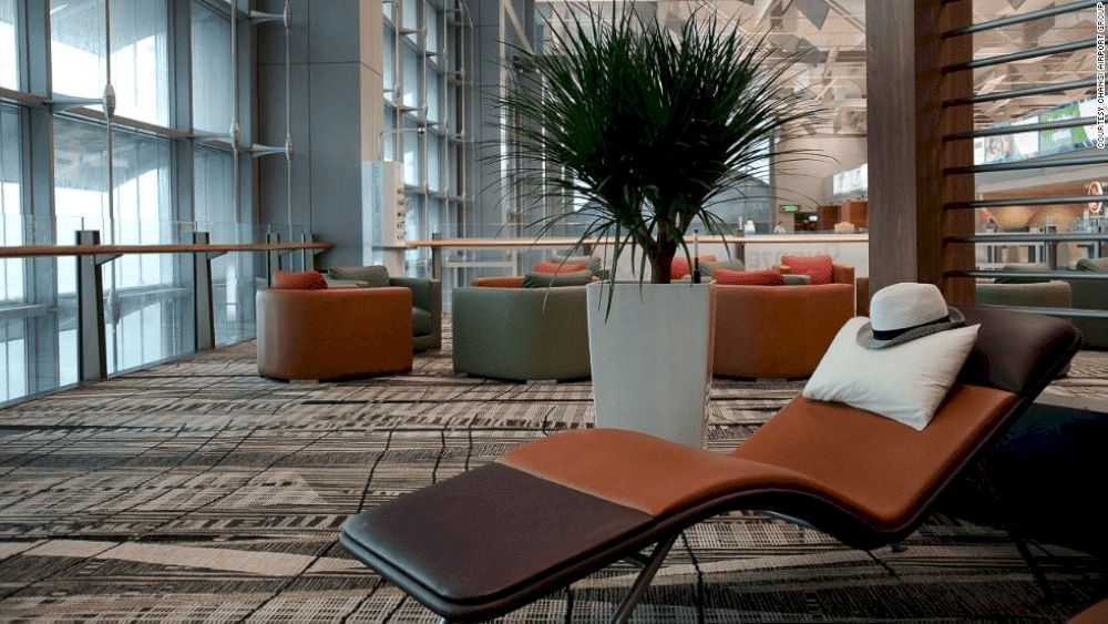 Sân bay có bố trí các khu nghỉ ngơi yên tĩnh