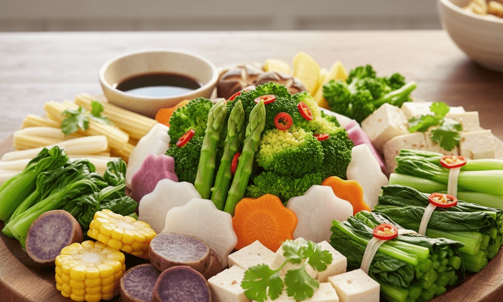 Du khách có thể được thưởng thức nhiều món ăn chay đặc sắc khi ghé thăm Thiền viện Trúc Lâm vào các ngày lễ, Rằm, v.v.