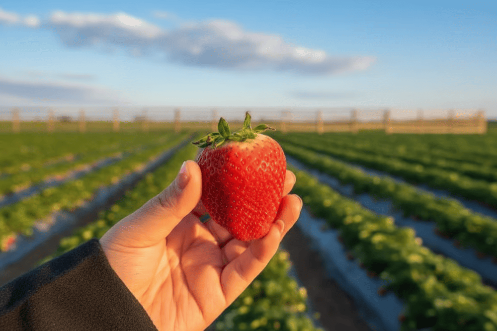 Dâu trồng theo tiêu chuẩn VietGAP nên đảm bảo chất lượng