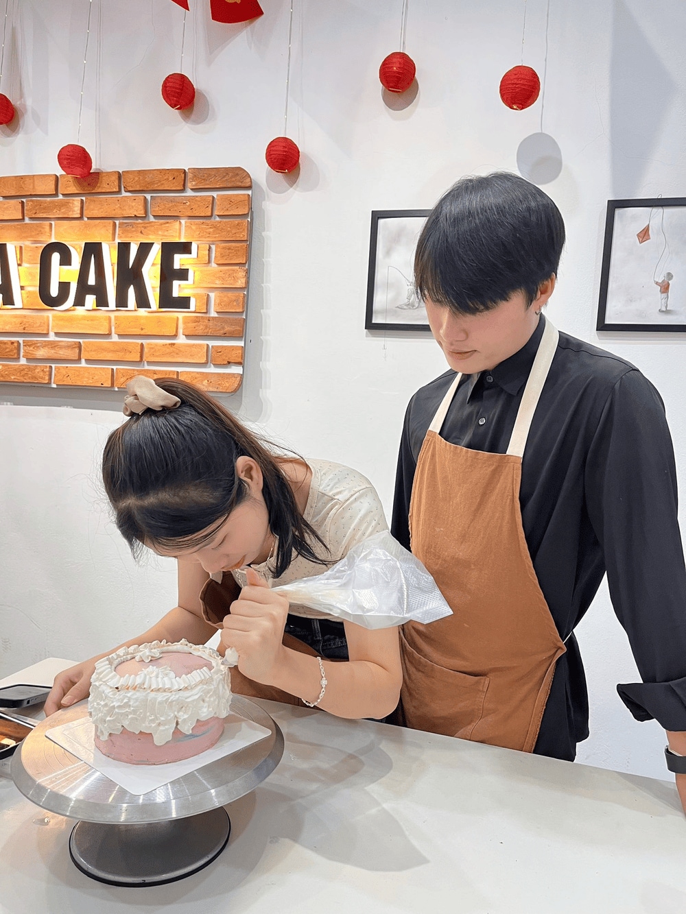 Workshop làm bánh Lala Cake (Nguồn: Lala Cake).