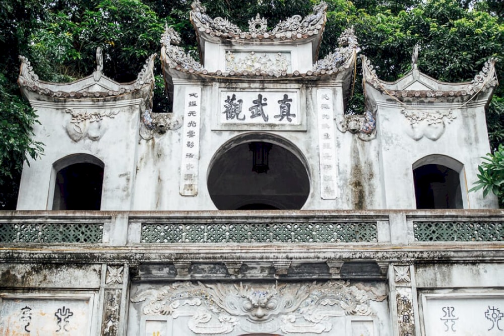 Quan Thanh Temple is one of the “Four Sacred Temples of Thang Long”