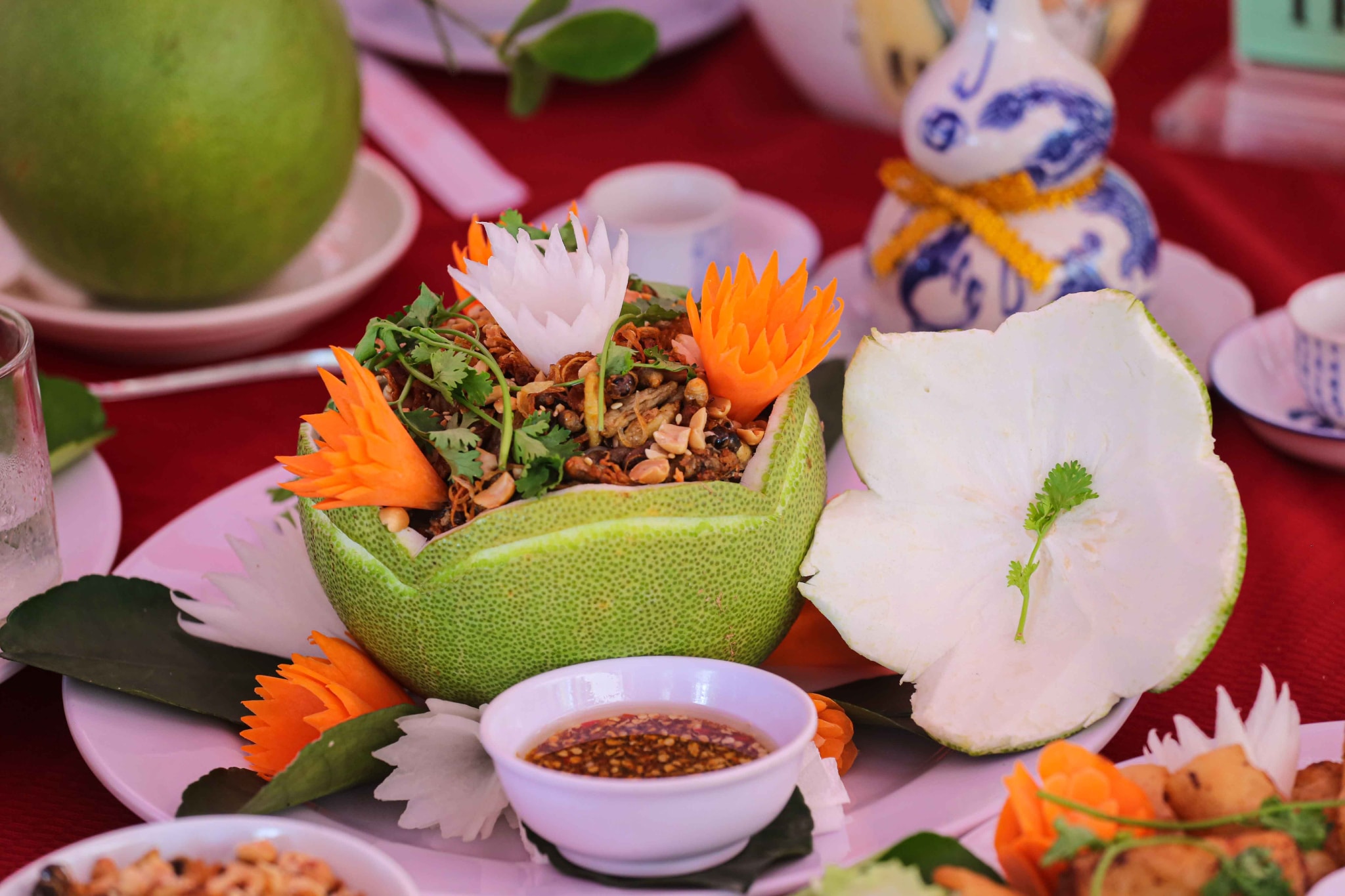 Món gỏi thanh trà