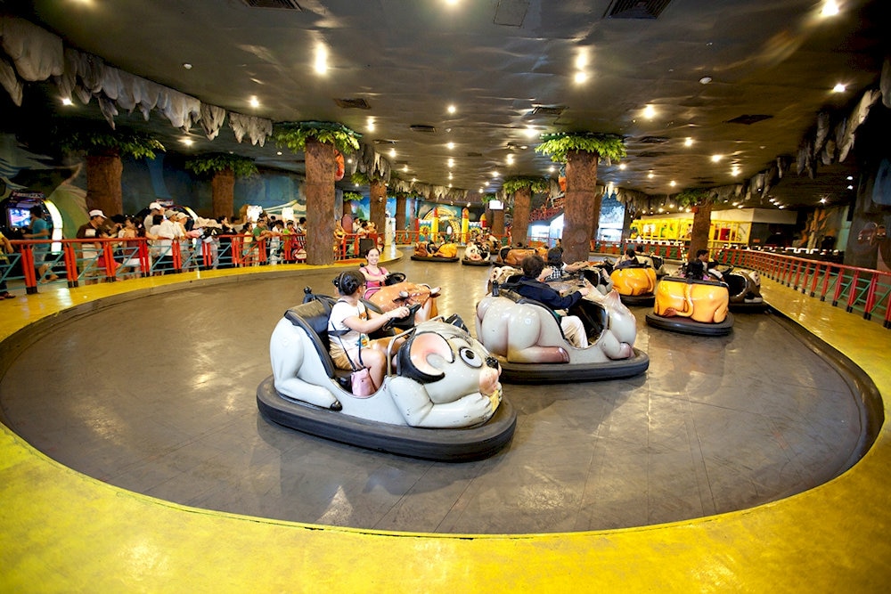 Indoor playground with many exciting activities 