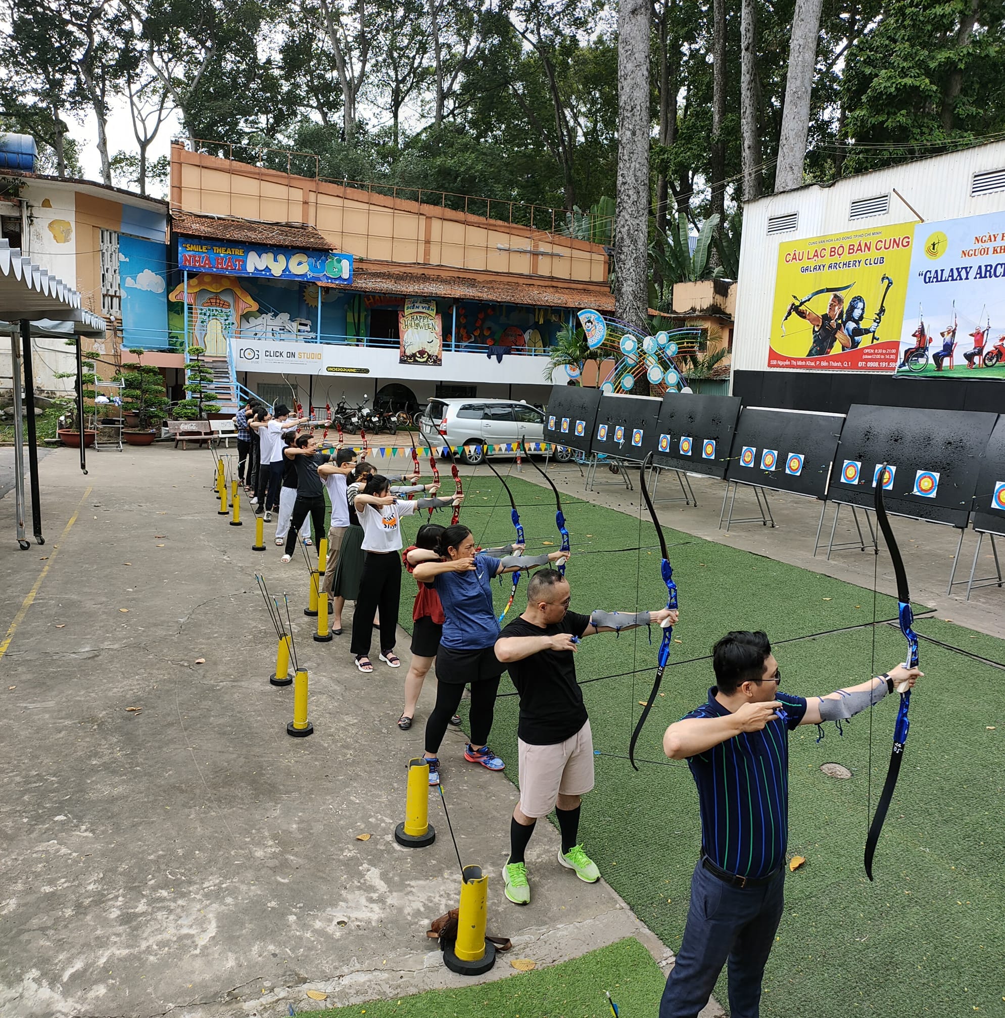 Hoạt động bắn cung thú vị