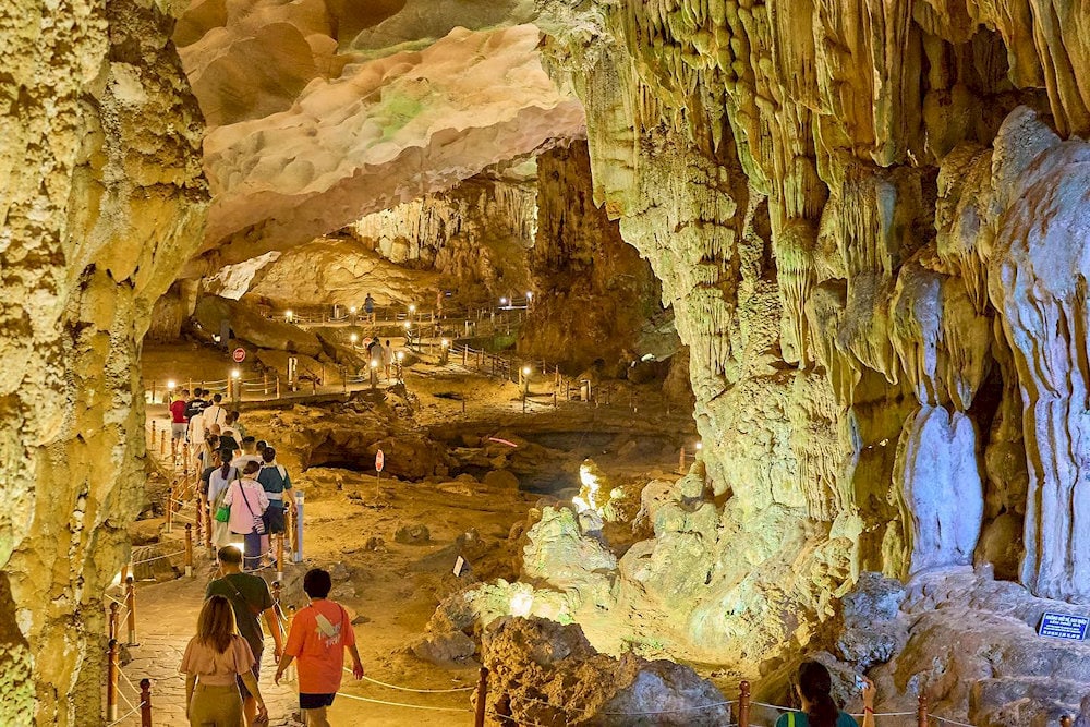 Visitors can’t help but marvel at the breathtaking beauty of the cave
