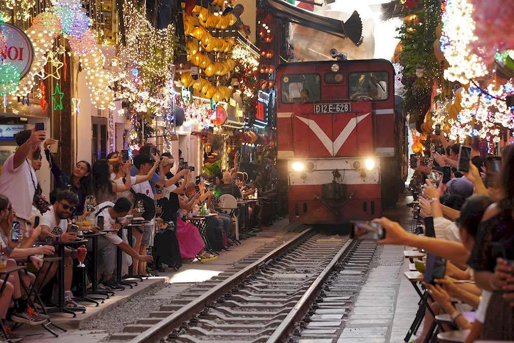 Hanoi Train Street, a unique feature in the capital city