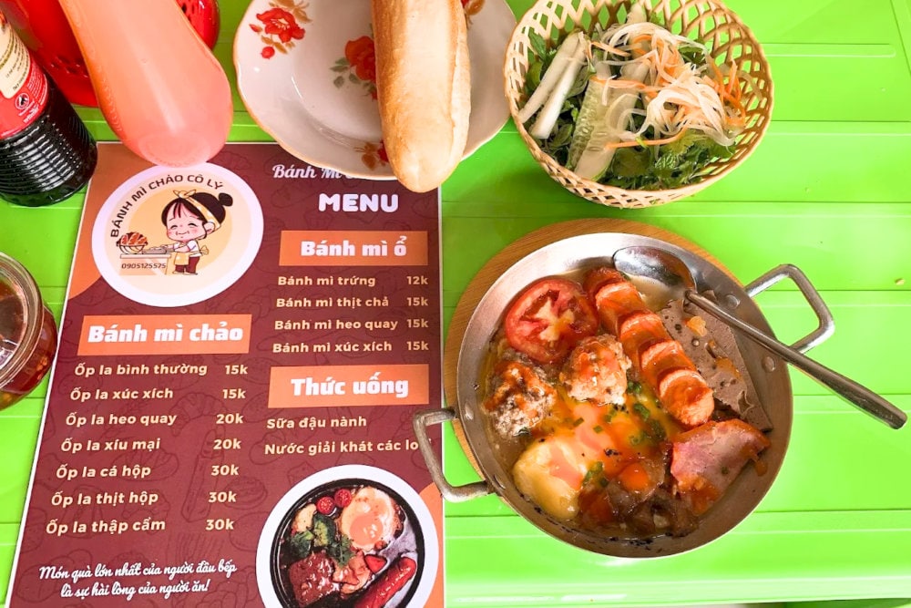 Ms. Ly's pan-fried bread