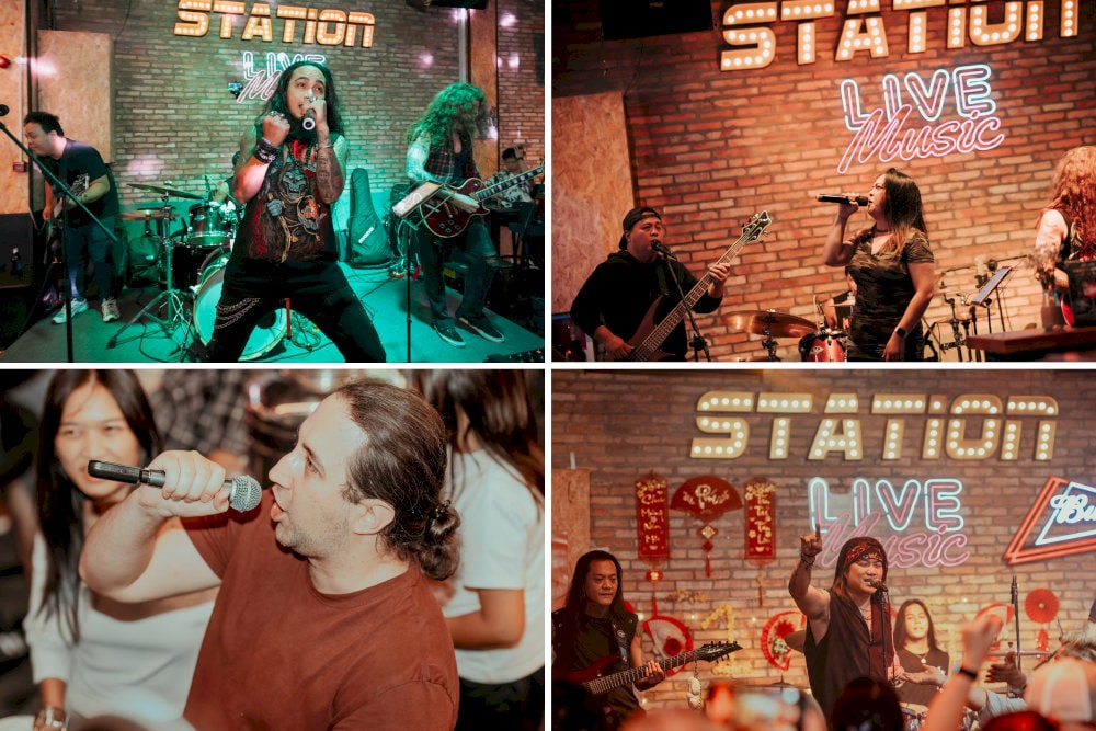 라이브 록 음악을 즐기고 당구를 즐기고 좋아하는 게임을 시청하며 활기찬 스포츠 바 분위기에 잠기십시오