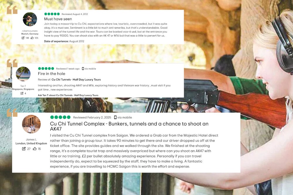 Get a hands-on feel for history by test-firing iconic war-era firearms