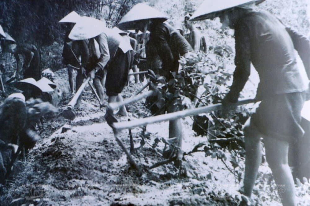 The Cu Chi Tunnels were built in the 1940s