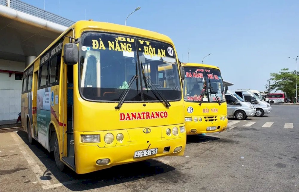 Traveling by the local bus is a budget-friendly option to experience the Danang to Hoi An journey like a local