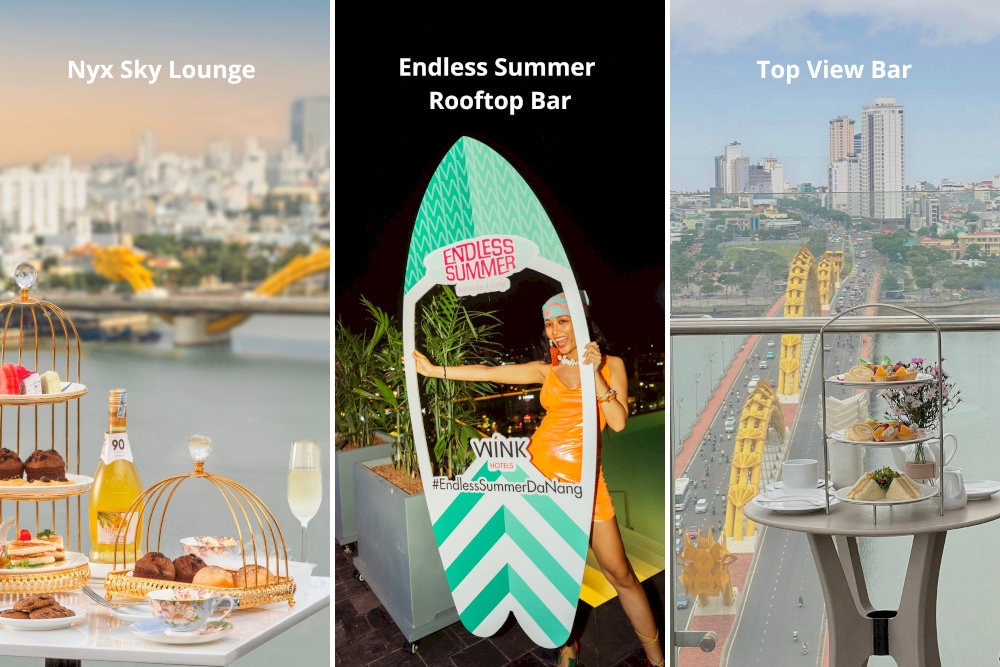 The best panoramic views of Dragon Bridge Danang 