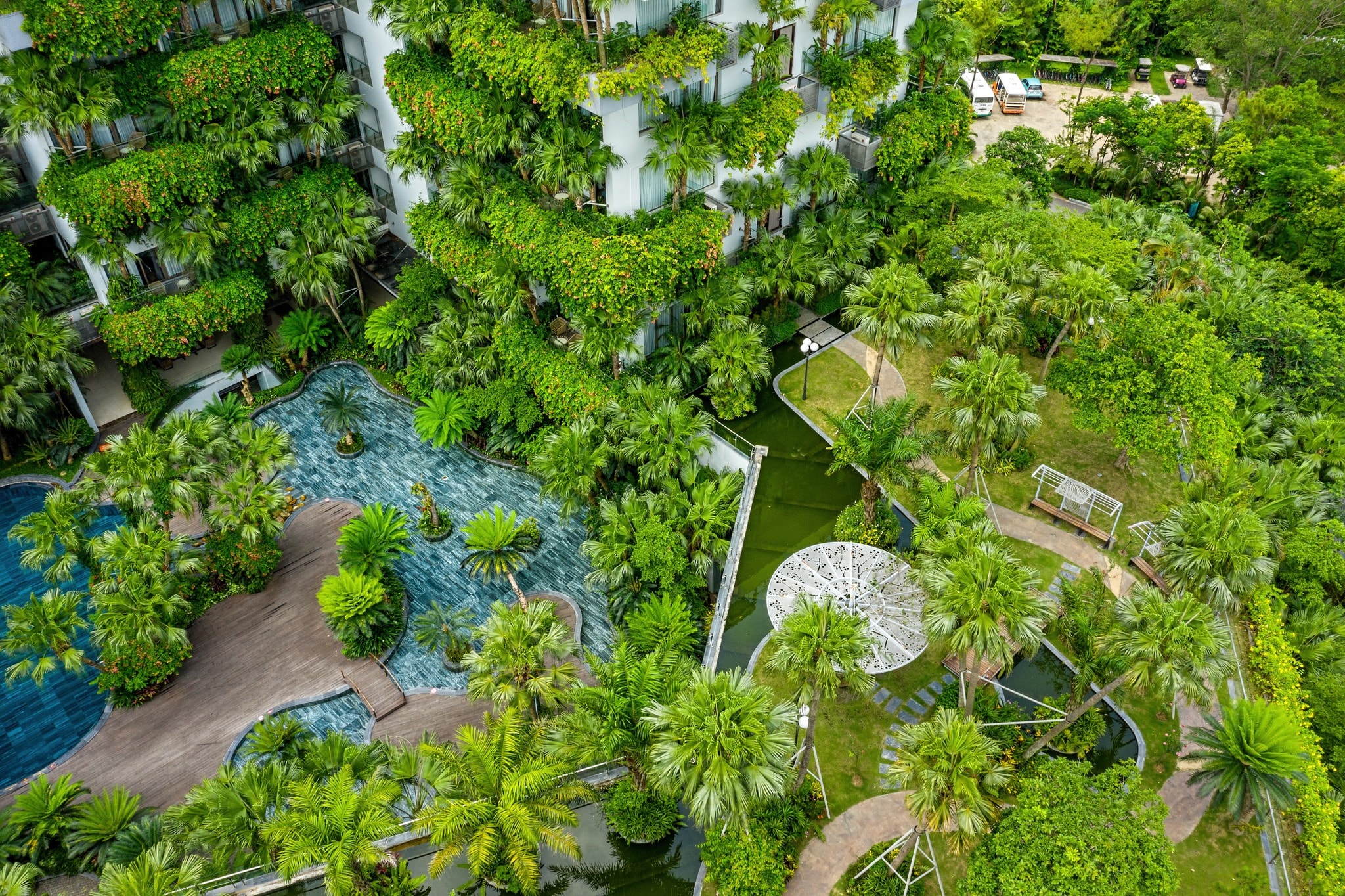 Không gian đa sinh thái ngập tràn mảng xanh mướt mắt 