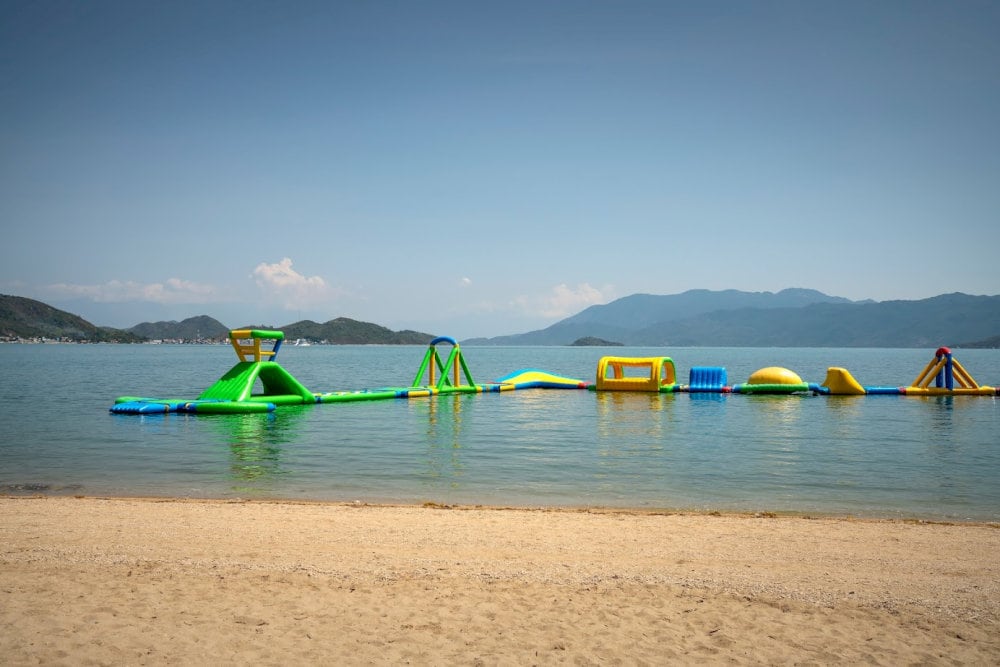 At Monkey Island, visitors can enjoy both sightseeing and endless fun at the floating park