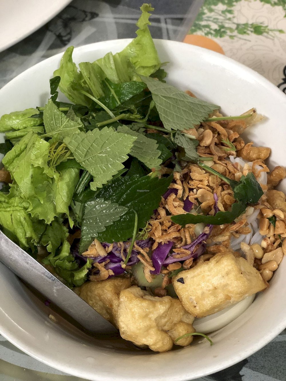 Bao An Vegan offers a wide range of vegan version for Hanoi street food