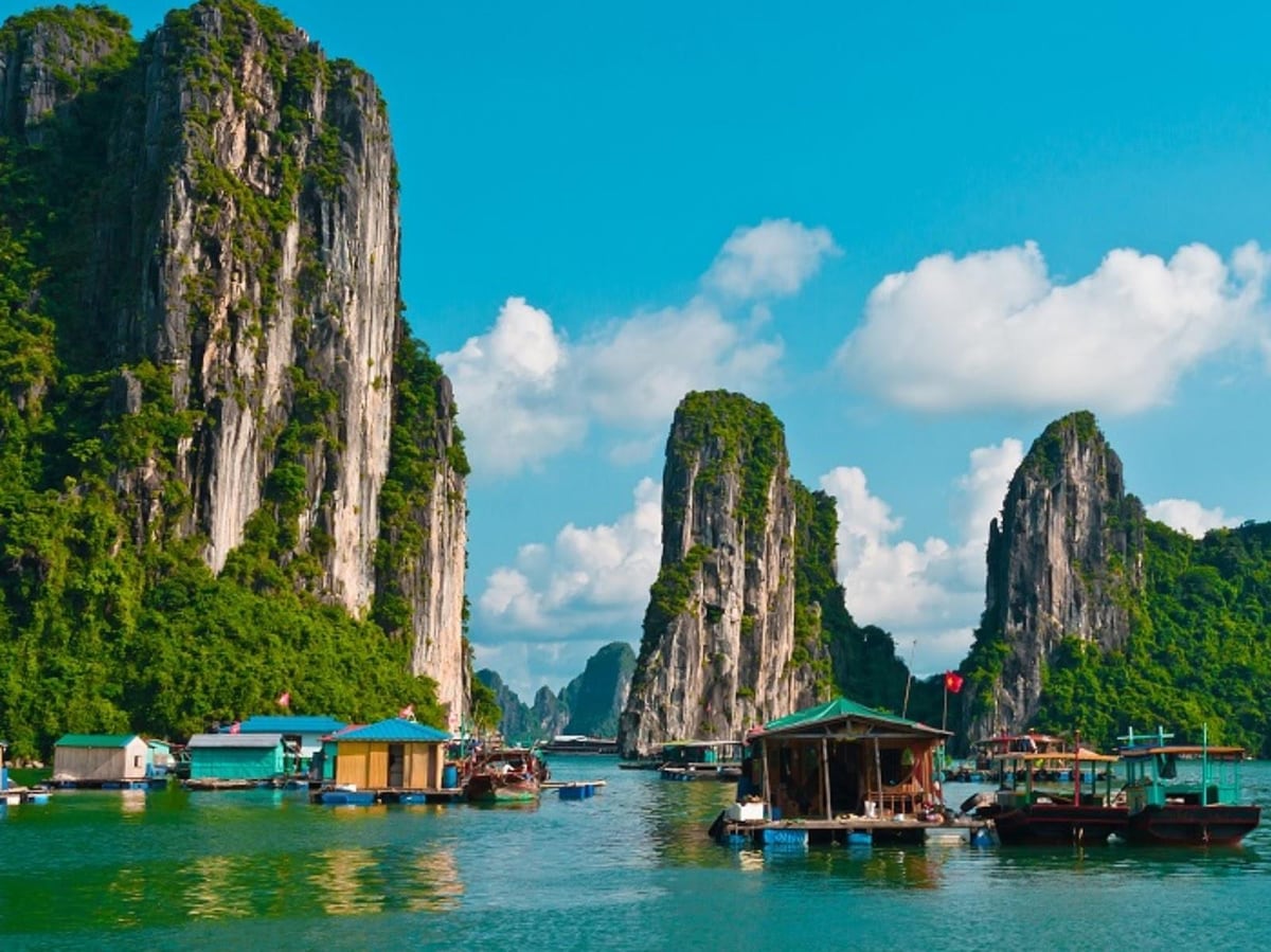 Ha Long Bay captivates travelers with its otherworldly seascape