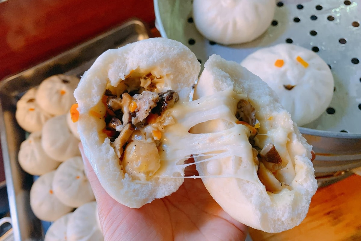 Bánh bao Bình Mỗ là địa điểm lý tưởng để ăn một bữa sáng nhanh và ấm bụng ở Hà thành