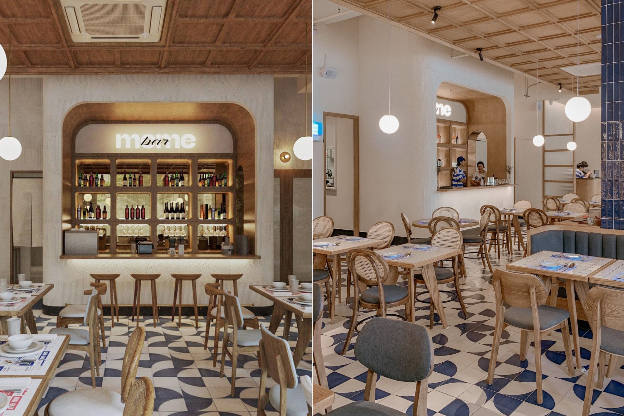 Không gian Me Me Bistro gây ấn tượng với khách hàng bởi không gian và hiện đại, mộc mạc, vô cùng ấm áp