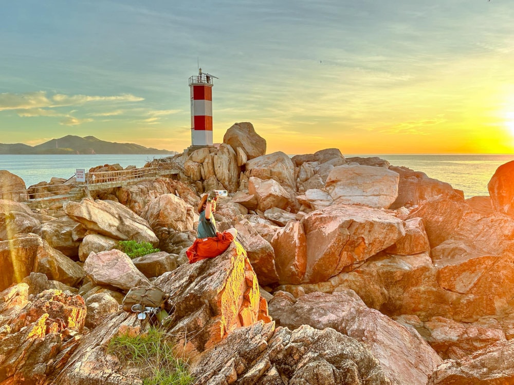 Check-in tại Hải đăng Gành Đèn