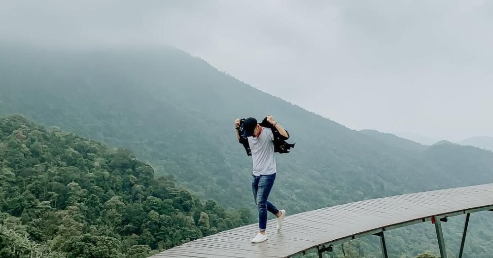 Dạo bước trên Cầu Mây Tam Đảo