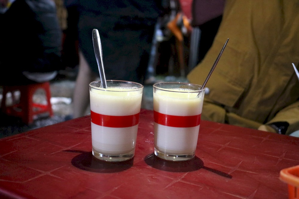 Sữa đậu nành cũng như các loại sữa nóng