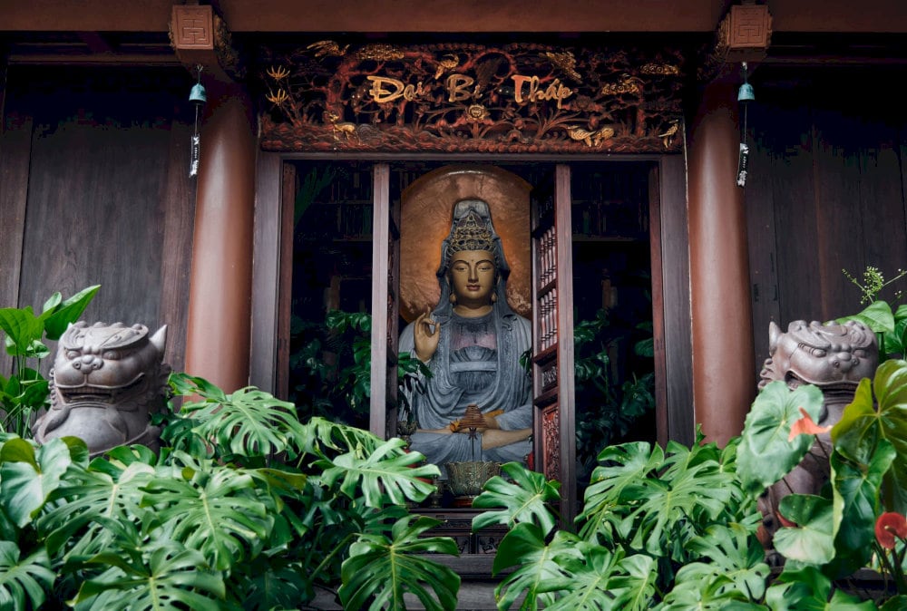 Chùa không có hoạt động mua bán