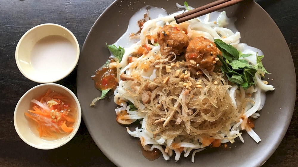 Bánh tằm bì Sa Đéc