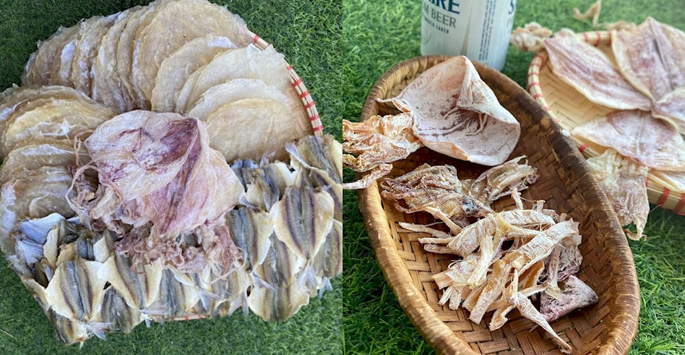 Hải sản khô Phú Yên