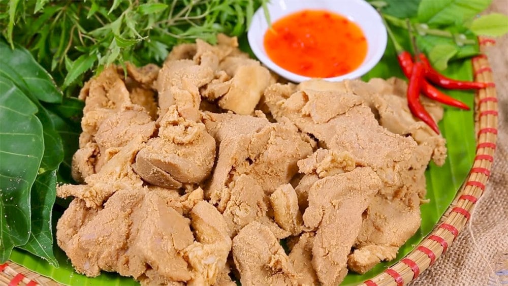 Thịt lợn muối chua 