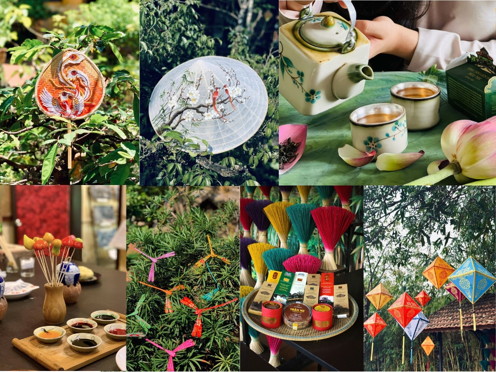 Các sản phẩm thủ công truyền thống khéo léo