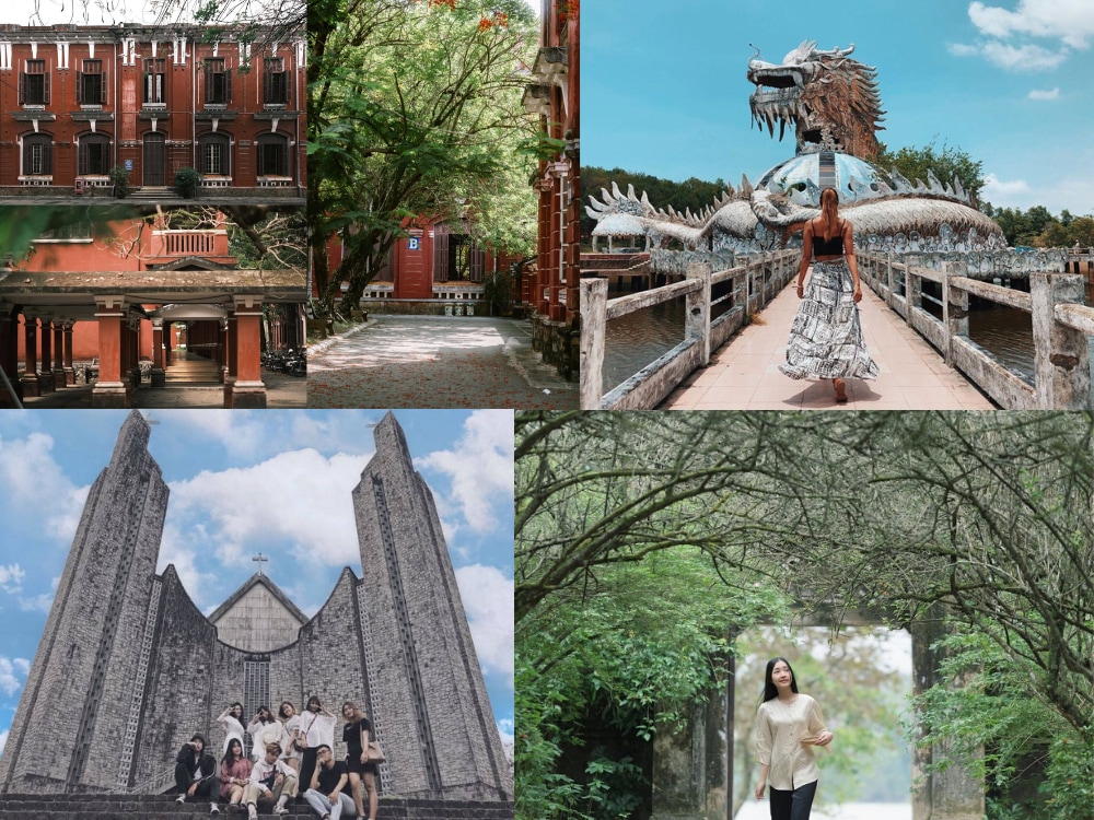 Rất nhiều địa điểm check-in đẹp tại Huế