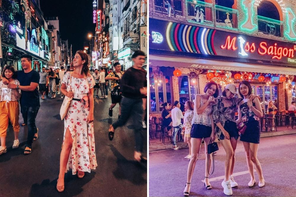 Mọi ngóc ngách tại Bùi Viện đều giúp du khách có được nhiều bức ảnh lung linh