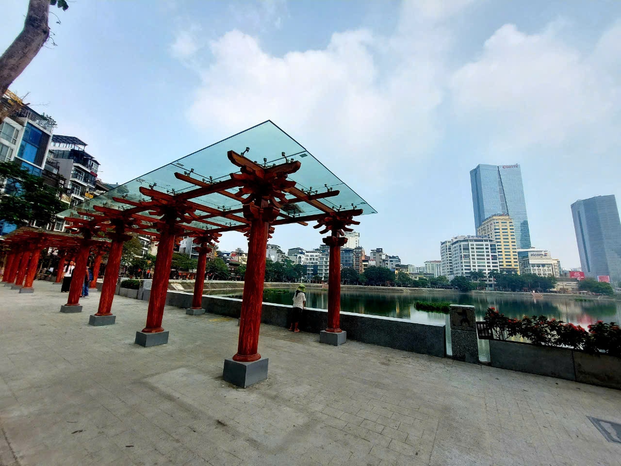 Tuyến phố được xây dựng dựa trên ý tưởng gợi lại Giảng Võ Đường