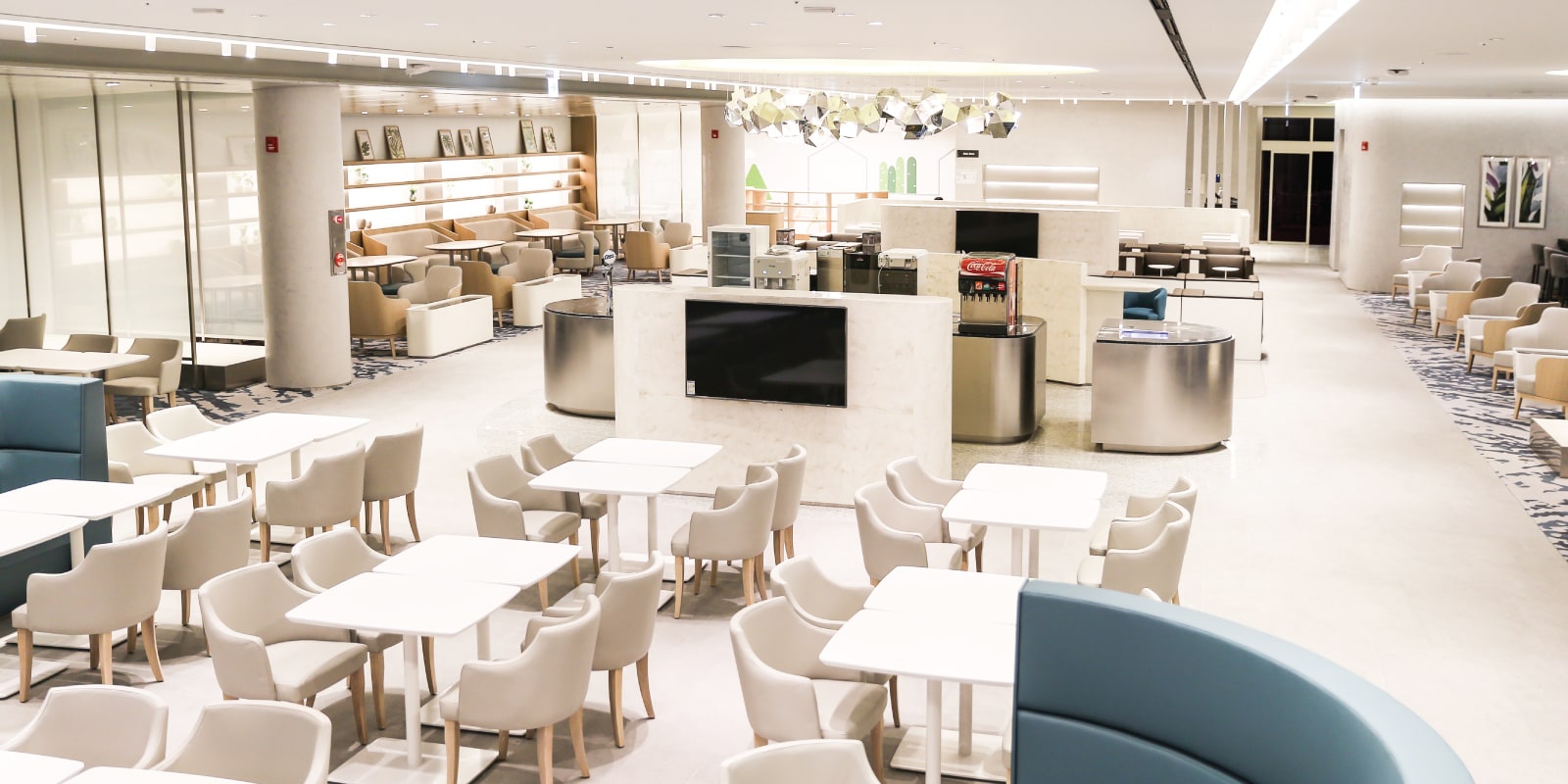 Một phòng chờ cao cấp trong sân bay Incheon