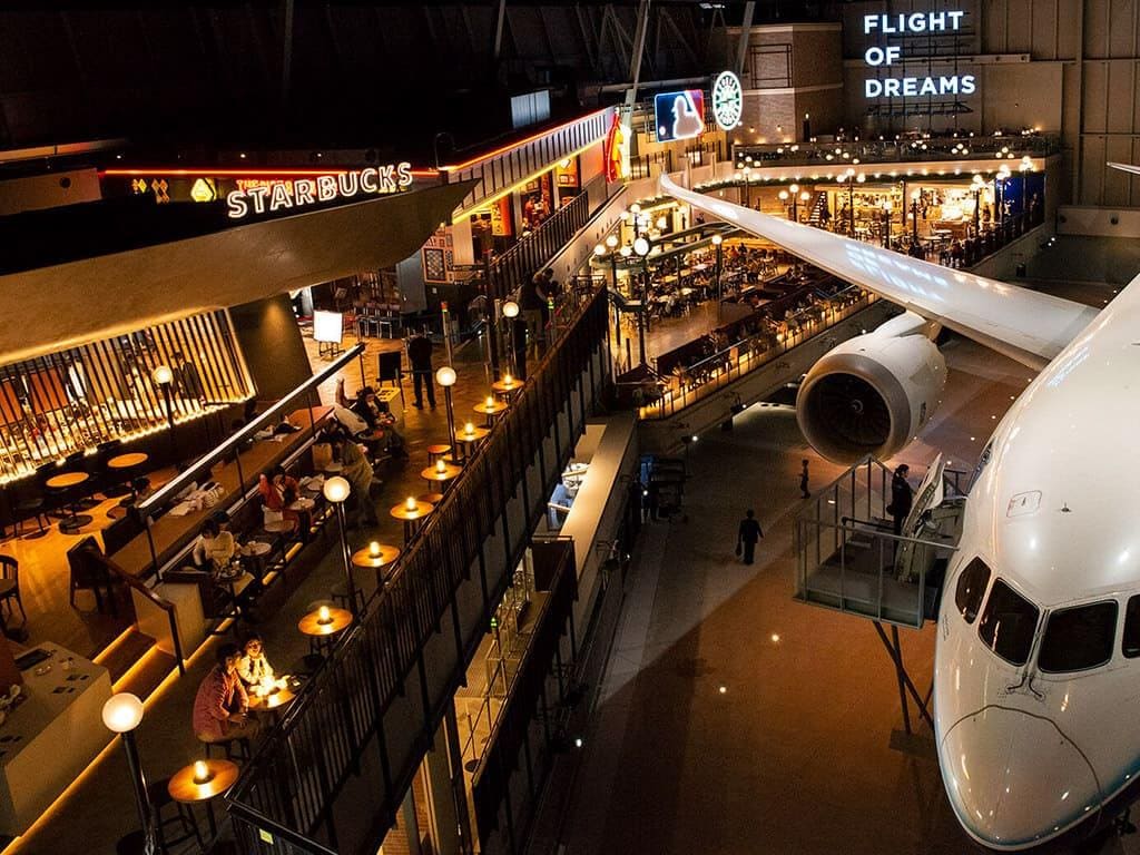 Khu phức hợp triển lãm, ẩm thực, mua sắm FLIGHT OF DREAMS