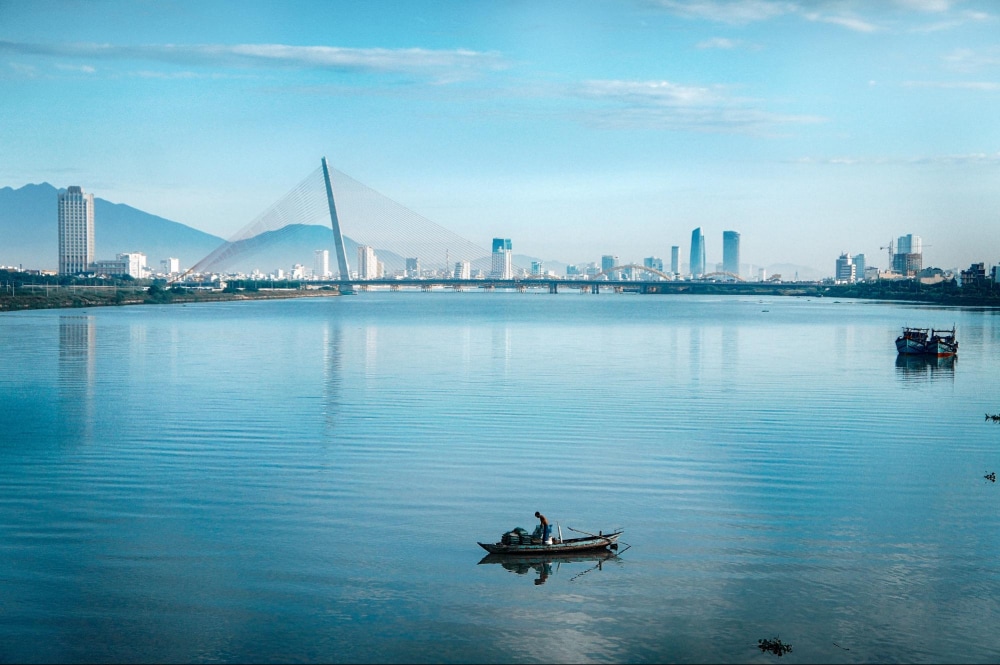 Cầu quay sông Hàn - Một trong những cây cầu nổi tiếng nhất Đà Nẵng 