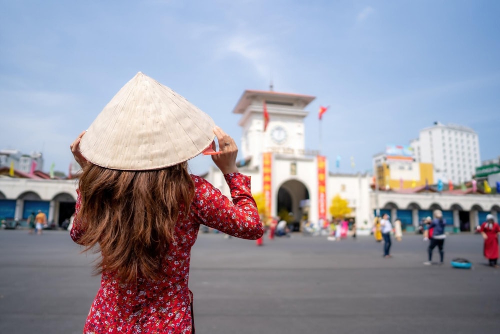 Check-in chợ Bến Thành