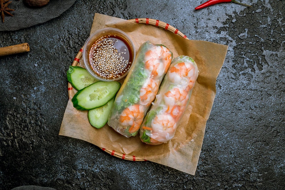 goi cuon aka vietnamese spring rolls