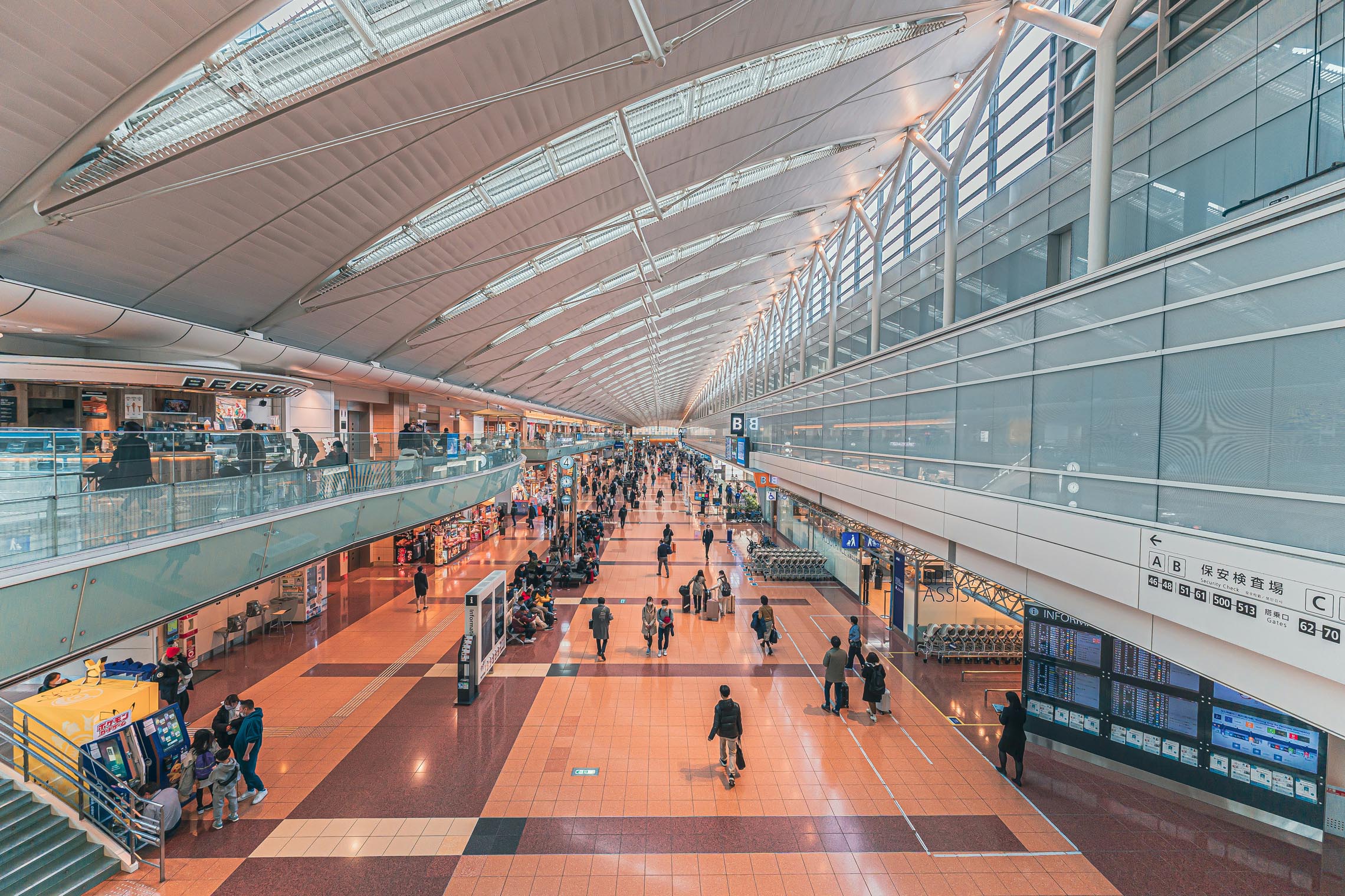 Haneda Airport in Ota, Tokyo, a convenient starting point for exploring Japan’s capital