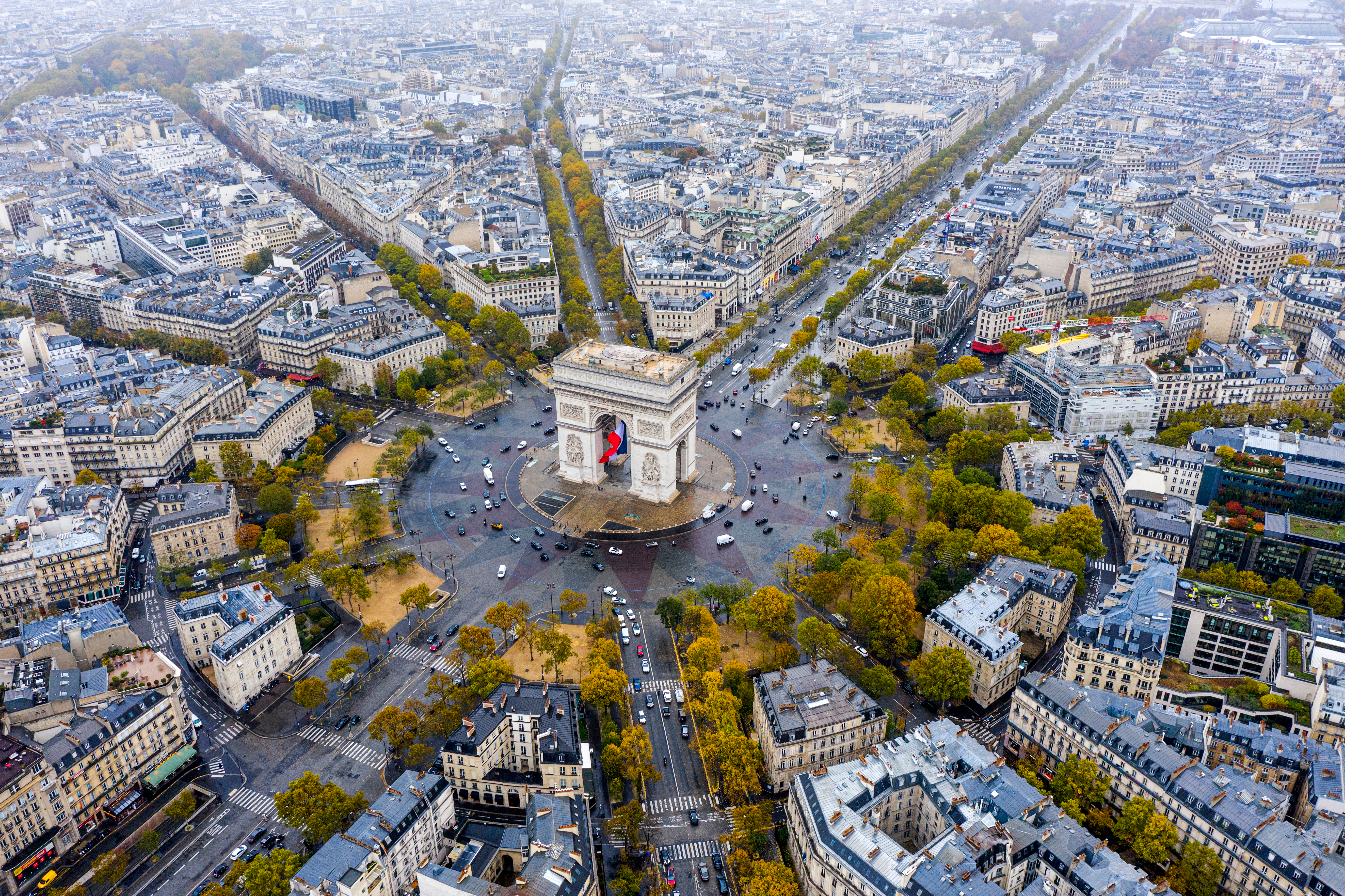 Công trình Khải Hoàn Môn tại Paris