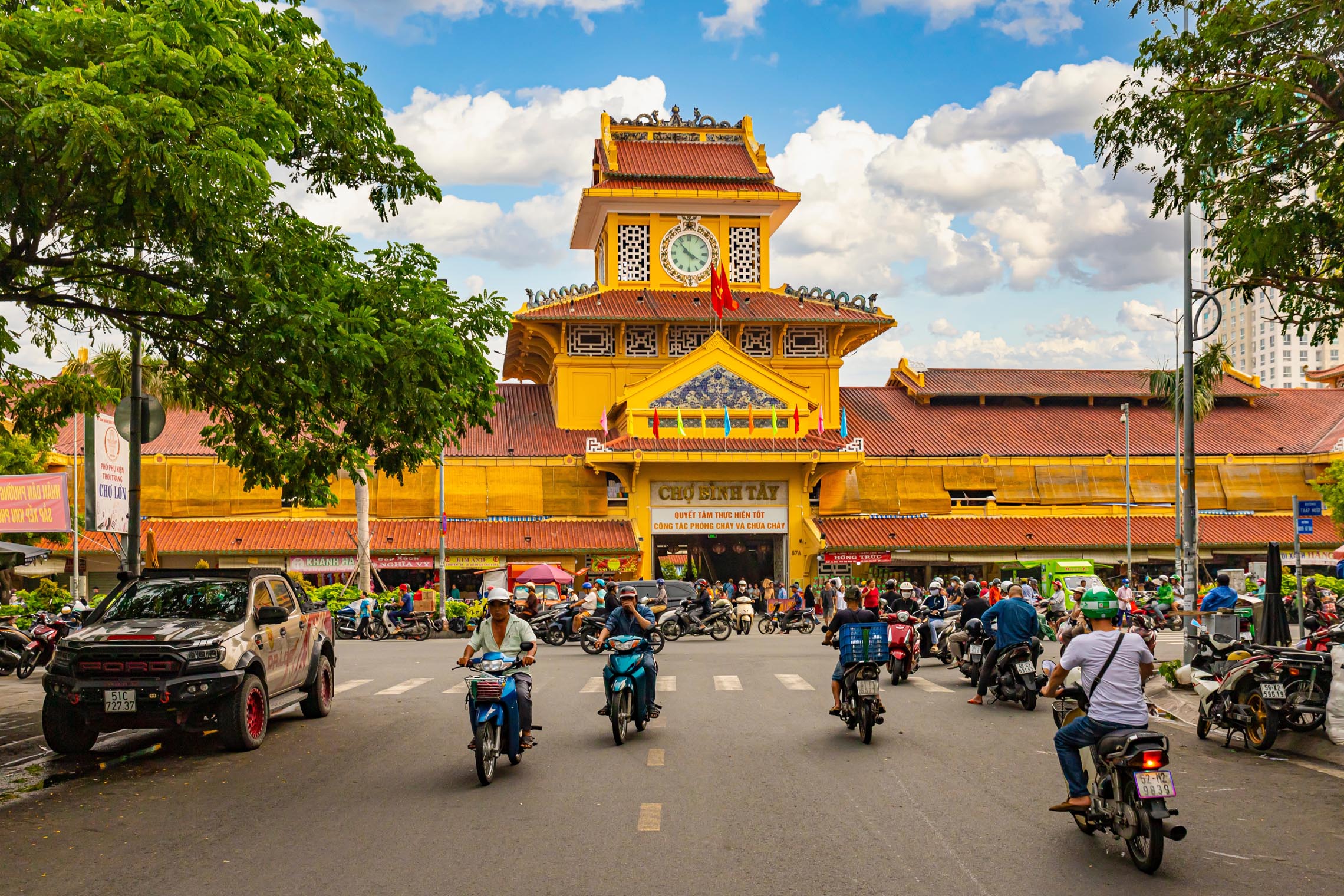 Binh Tay Market in Ho Chi Minh City, a popular destination for Shopping in Ho Chi Minh City