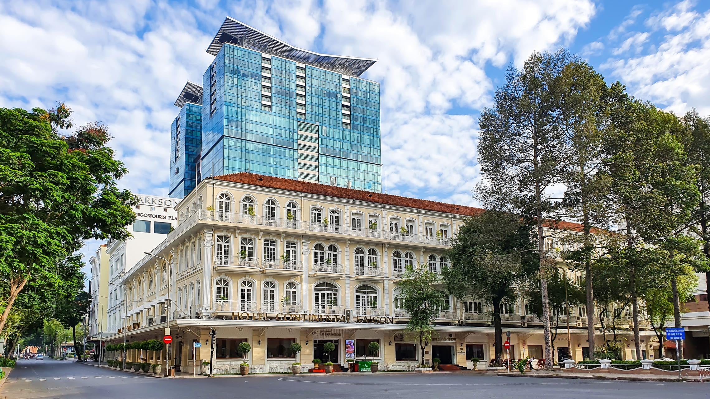Historic hotel in central Ho Chi Minh City with a long-standing connection to the city’s history.