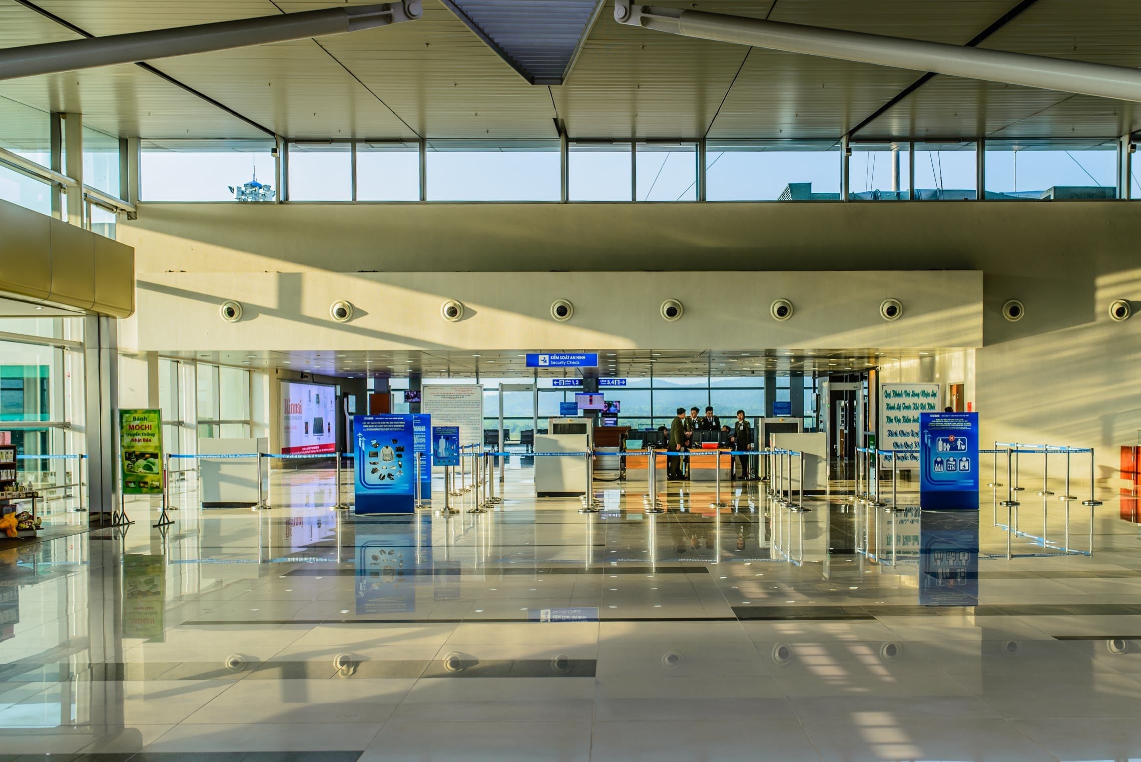Modern terminal at Phu Quoc International Airport