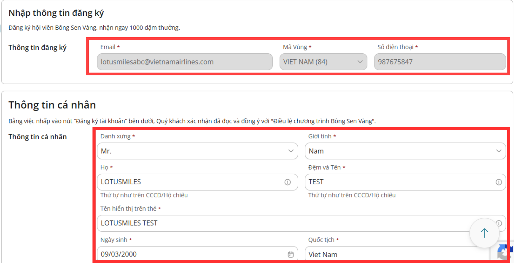 Hướng dẫn đăng ký hội viên trên web 02.