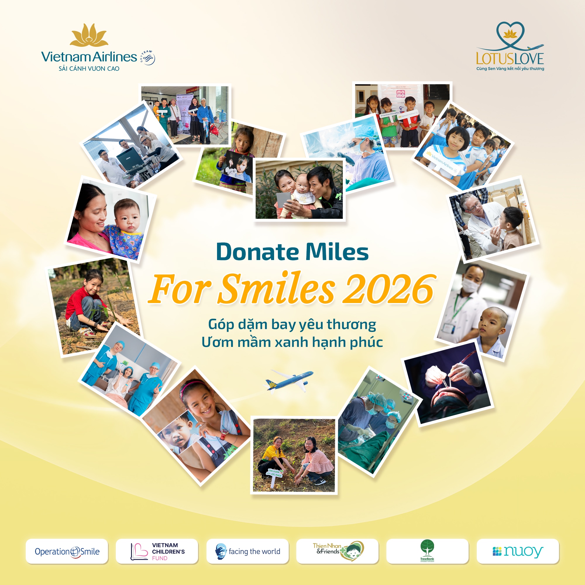 Góp dặm bay yêu thương