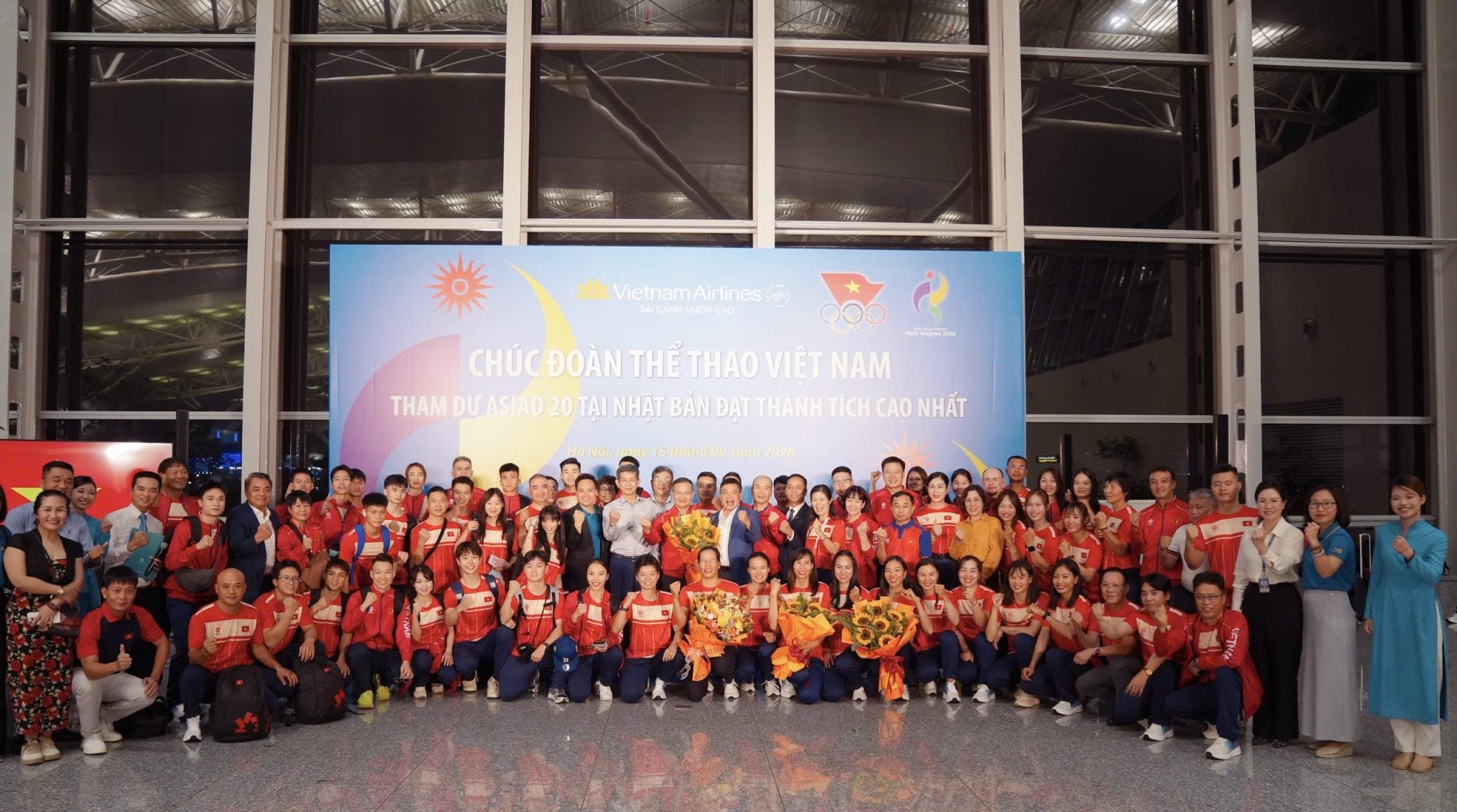Vietnam Airlines đồng hành cùng Đoàn Thể thao Việt Nam tham dự ASIAD 20 11.jpg