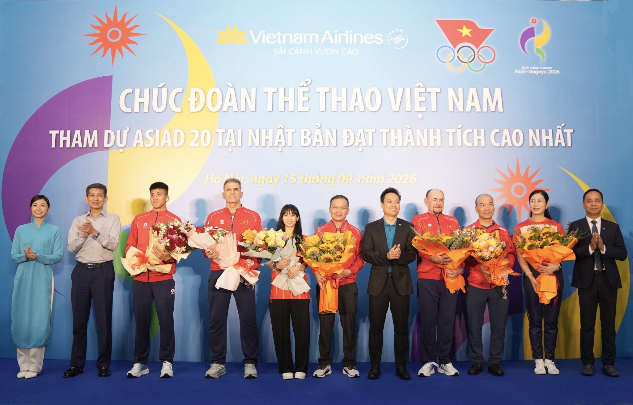 Vietnam Airlines đồng hành cùng Đoàn Thể thao Việt Nam tham dự ASIAD 20 8.jpg