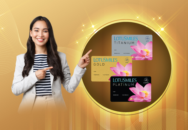 Mua thẻ Bông Sen Vàng | Vietnam Airlines