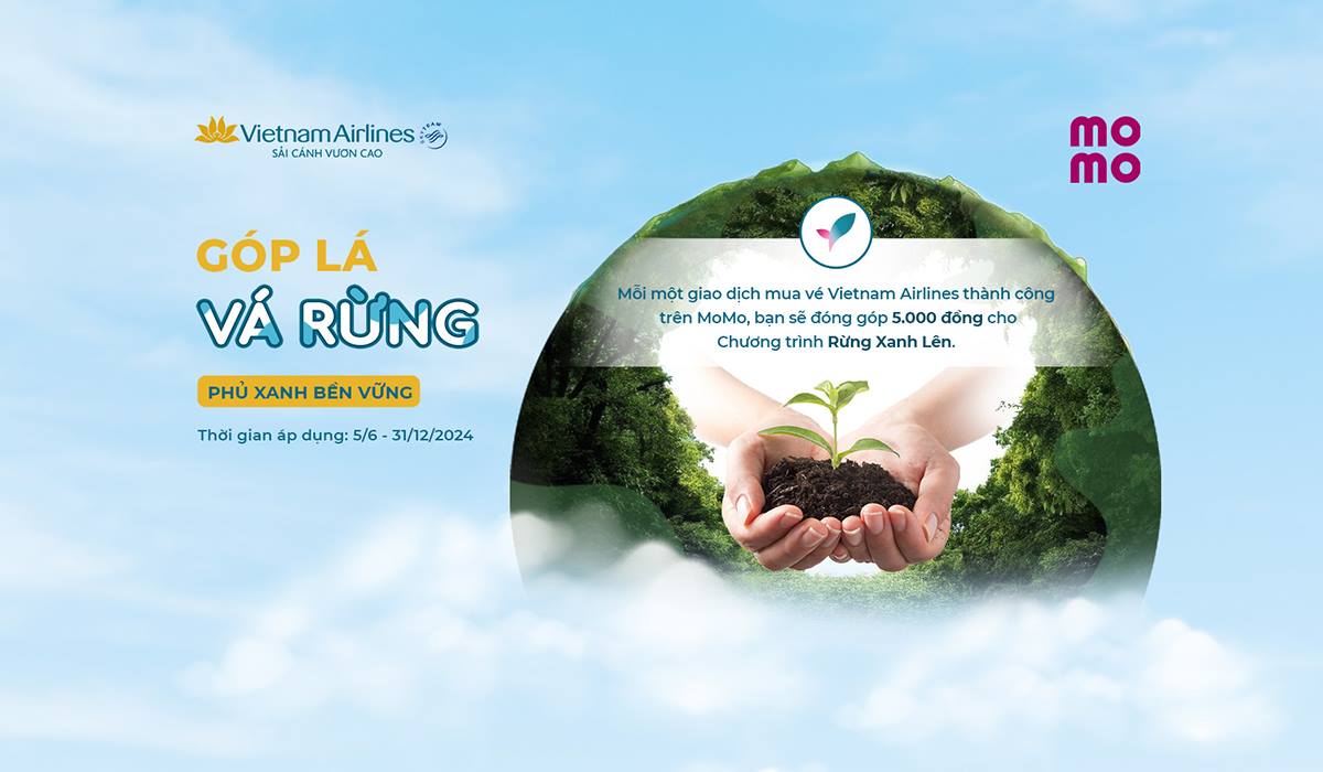 Vietnam Airlines joins hands to launch the campaign “For a Green and Sustainable Vietnam”